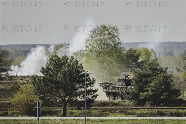 Pandur II 8x8 of the Czech Army, taken during an exercise of the German Armed Forces with forces