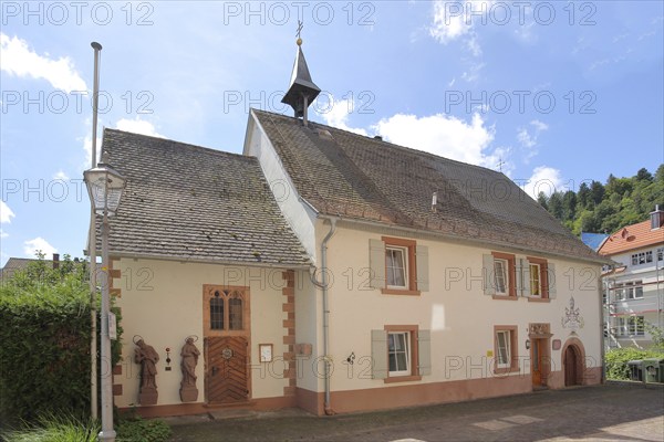 St. Sixtus Chapel, Hausach, Kinzigtal, Southern Black Forest, Black Forest, Baden-Württemberg,