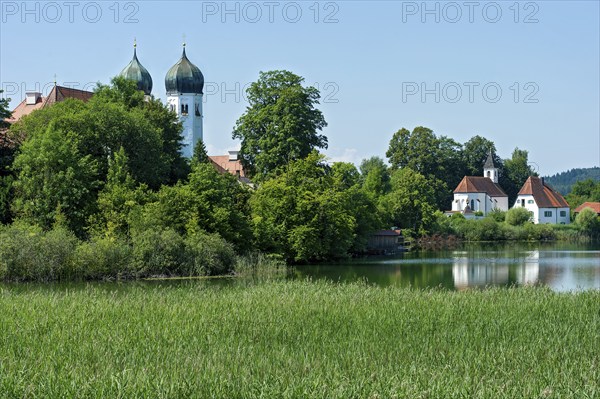 Romanesque Benedictine Abbey Seeon Monastery, St Lambert's Monastery Church, Walburgis Chapel, St