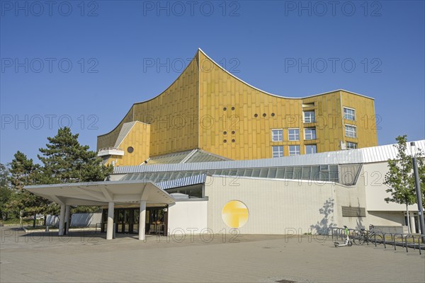 Philharmonie, Kulturforum, Tiergarten, Mitte, Berlin, Germany, Europe