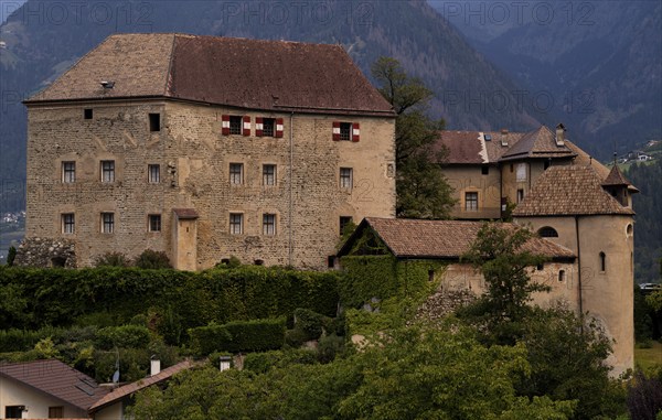 Schenna Castle, Castelo, Schenna, Scena, South Tyrol, Autonomous Province of Bolzano, Italy, Europe