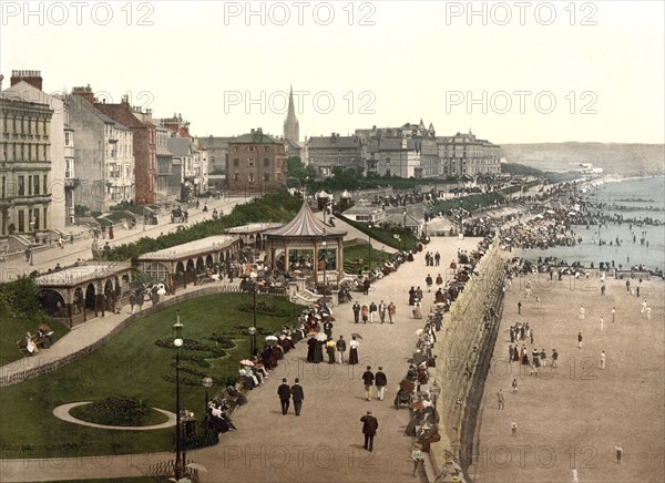 The Parade, Promenade, Bridlington, in the English Unitary Authority East Riding of Yorkshire,