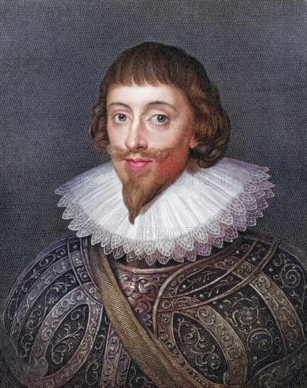John Powlett, also spelt Paulet, 5th Marquess of Winchester, 1598-1675, English Royalist. From the