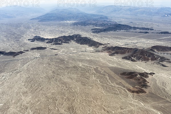 Aerial, Nazca Lines, Nazca, Peru, South America