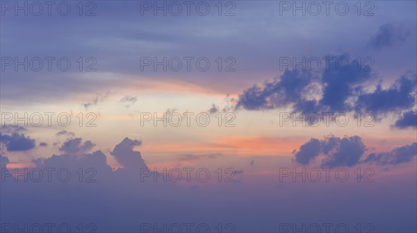 Beautiful dramatic scenic after sunset sky background after sunset