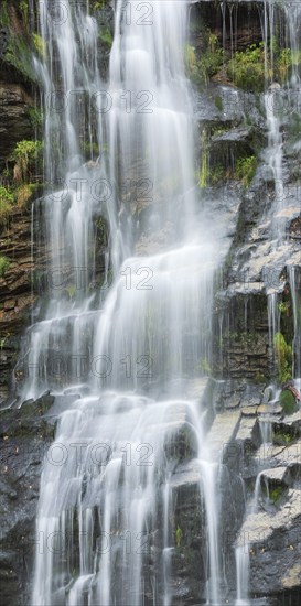 Waterfall, Ticino, Switzerland, Europe