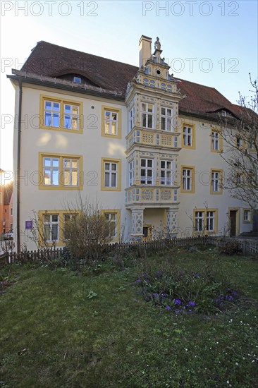Deanery of St James, rectory, Rothenburg ob der Tauber, Tauberfranken, Franconia, Bavaria, Germany,