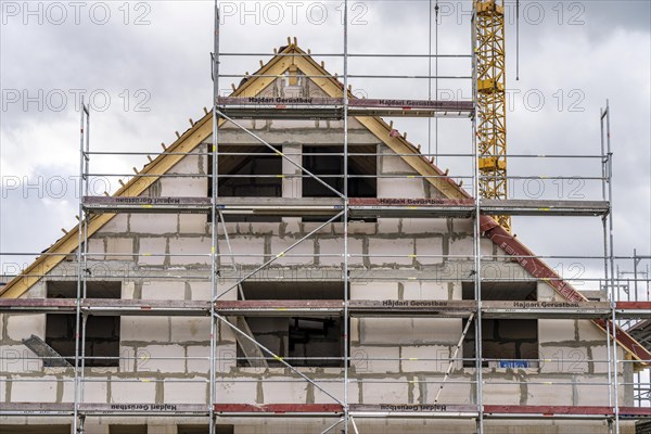 New development district, around 140 detached and semi-detached villas being built in the south of