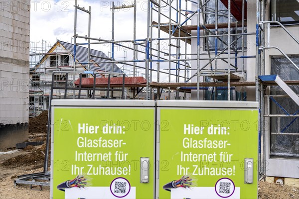 New development district, around 140 detached and semi-detached villas being built in the south of