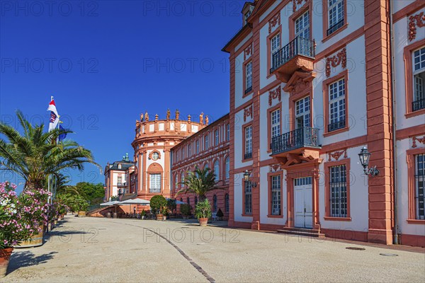 Biebrich Palace near Wiesbaden in Hesse, Germany, Europe