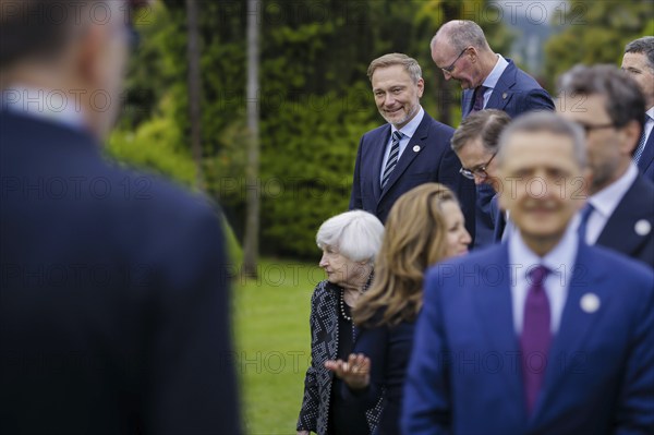 G7 Finance Ministers Meeting in Stresa. Christian Lindner (FDP), Federal Minister of Finance, at