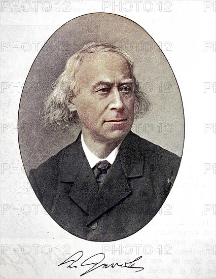Karl Friedrich Gerok, from 1868 von Gerok, Friedrich Karl von Gerok, 30 January 1815, 14 January