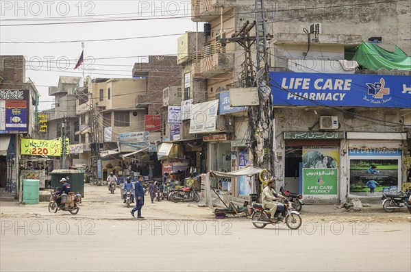 Street scene in Lahore, 22.08.2024. Photographed on behalf of the Federal Ministry for Economic