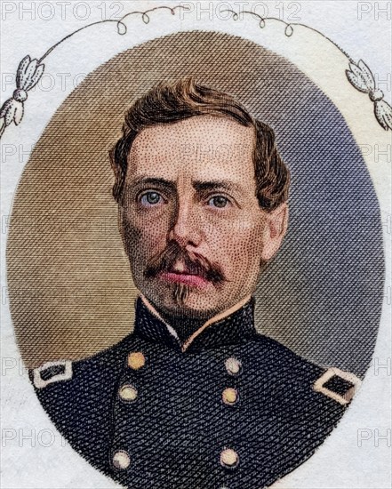 General Pierre Gustave Toutant Beauregard, 1818-1893, Confederate General in the American Civil