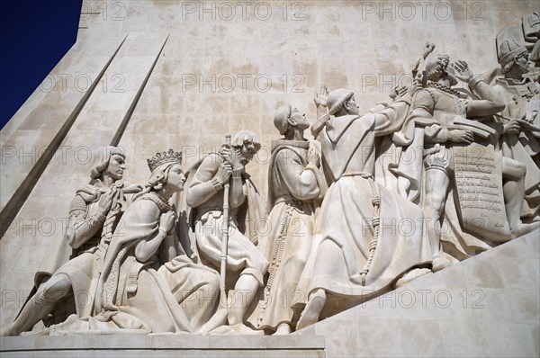 Monument to the Discoveries, Maritime Monument, Padrão dos Descobrimentos, Belém, Lisbon, Portugal,