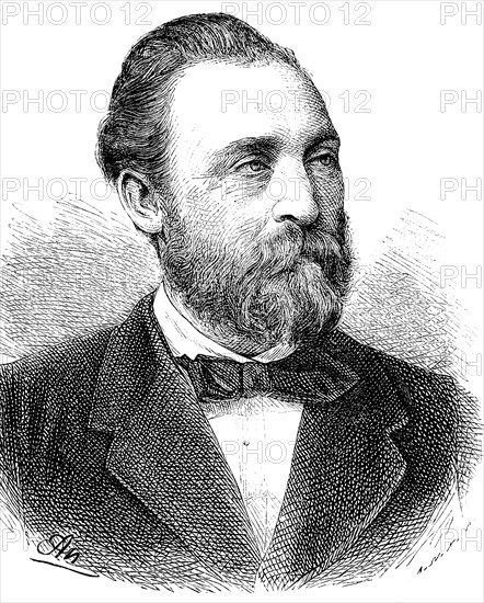 Ernst Heinrich Wilhelm Stephan, from 1885 von Stephan, 7 January 1831, 8 April 1897, was a German