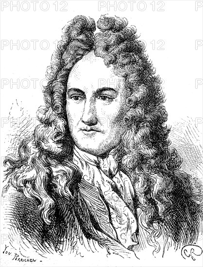Gottfried Wilhelm Leibniz, 1 July 1646, 14 November 1716, a German philosopher, mathematician,