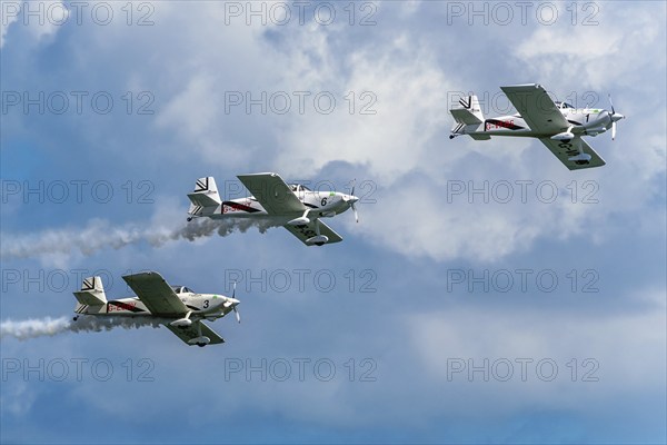 Team Raven, Formation Aerobatic Display Team, Airshow, England, United Kingdom, Europe