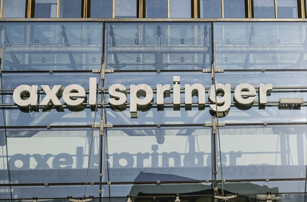 Springer-Verlag, Axel-Springer-Straße, Zimmerstraße, Kreuzberg, Friedrichshain-Kreuzberg, Berlin,