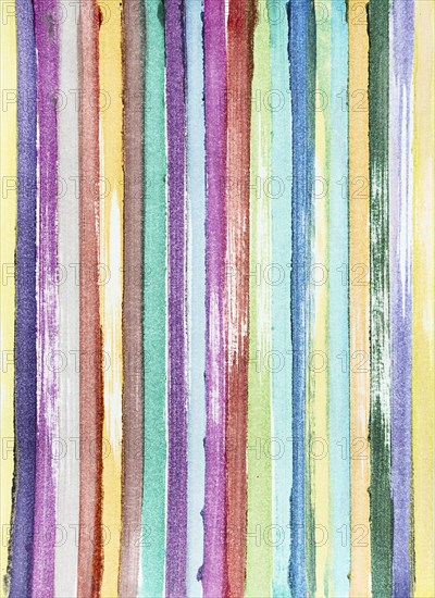 Abstract background, paint strokes, vertical, multicolor, vintage, drawing, watercolor paint