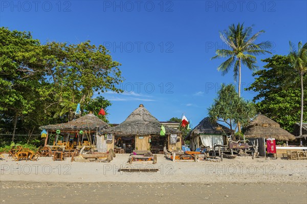 Beachbar at Klong Khong beach, beach, sea, restaurant, view, travel form, outdoor gastronomy, beach