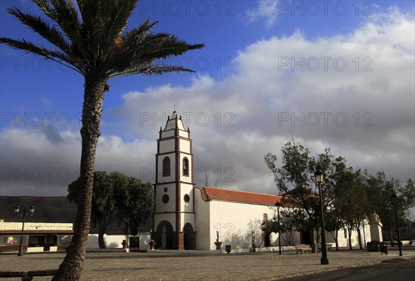 Historic church, Santo Domingo de Guzman, Tetir village, Fuerteventura, Canary Islands, Spain,