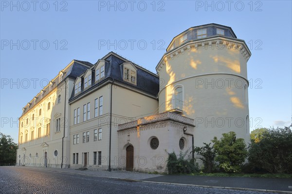 UNESCO Duchess Anna Amalia Library, Building, Platz der Demokratie, Weimar, Thuringia, Germany,