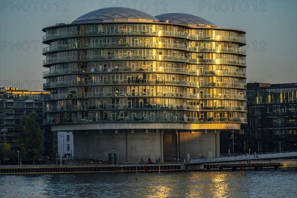 Residential buildings, Gemini Residence at the harbour, near the Havnestaden district, in the