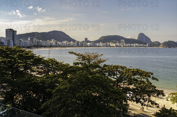 Rio de Janeiro / Brazil and view of Copacabana, 21.07.2024. Photographed on behalf of the Federal