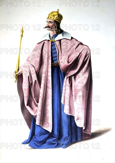 Bela III (Slovak Belo III, Croatian Bela III, born around 1148, died 24 April 1196 in Esztergom)