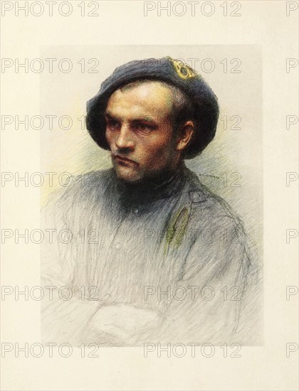 The Allies in the First World War, France, Chasseur Alpin, Soldier of the Alpine Light Infantry,