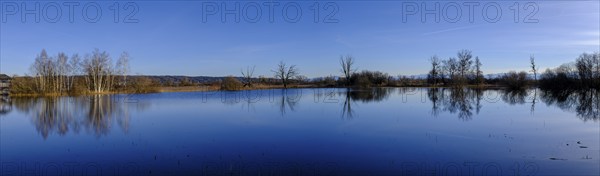 Flood in Dießen am Ammersee, Diessen, Fünfseenland, Upper Bavaria, Bavaria, Germany, Europe