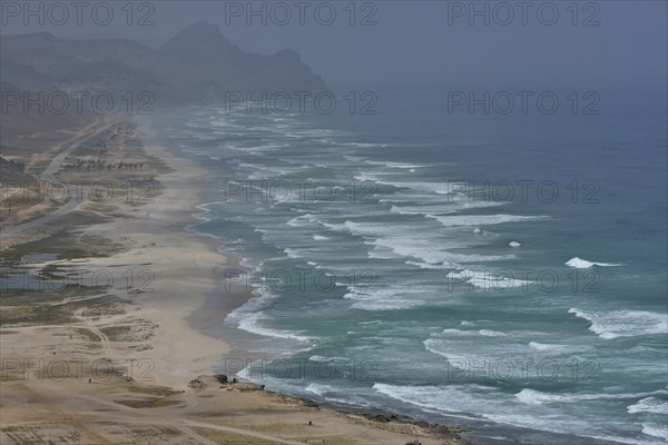 Beach of Mughsayl, Dhofar Region, Oman, Asia