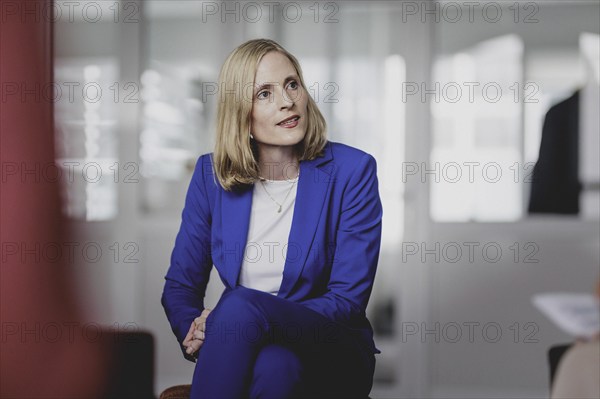 Marie-Christine Ostermann, President of the Association of Family Entrepreneurs, recorded during an