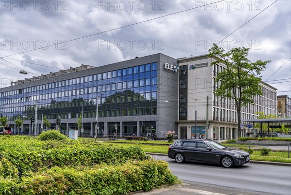 Administration building, headquarters of ELE, Emscher Lippe Energie, on Florastrasse, Gelsenkirchen