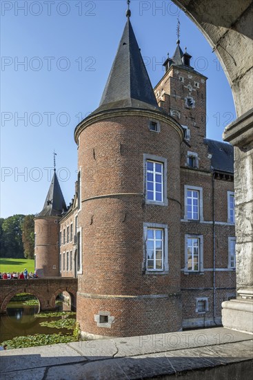 Commandery of Alden Biesen, 16th-century moated castle at Rijkhoven, Bilzen, province of Limburg,