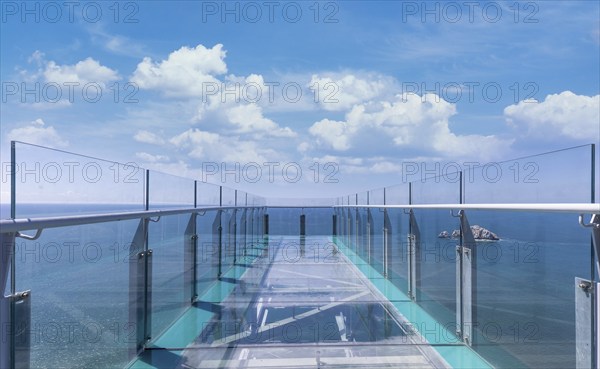 Mexico, views from Mazatlan panoramic skyline lookout Mirador Del Faro and Mirador de Crystal,