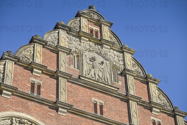 Facade of the old post office, main street, Schöneberg, Tempelhof-Schöneberg, Berlin, Germany,