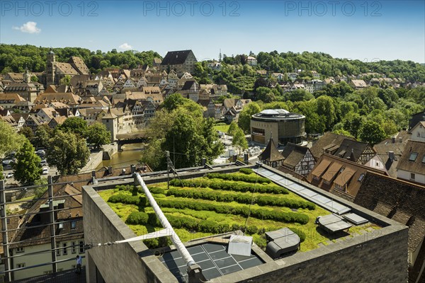 Kunsthalle Würth, Schwäbisch Hall, Old Town, Kocher Valley, Kocher, Hohenlohe, Franconia,