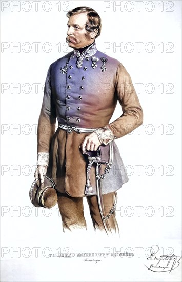 Ferdinand Franz Xaver Johann Freiherr Mayerhofer von Grünbühel, sometimes also Mayerhoffer, (born