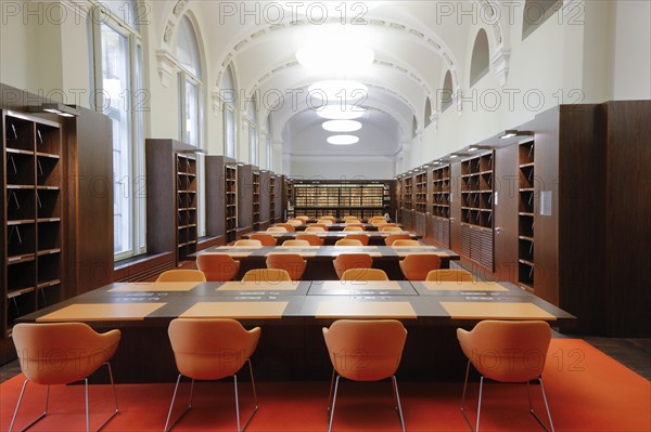 New reading room in the Berlin State Library in the Unter den Linden building The basic