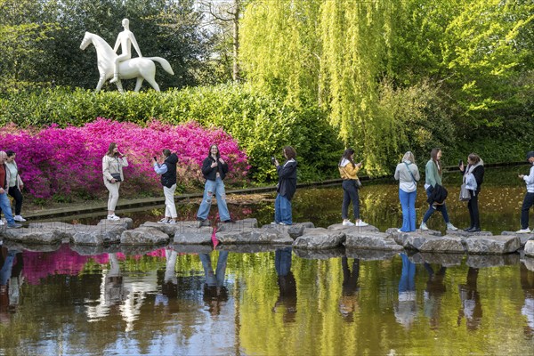 The Keukenhof, gardens, amusement park, spring park, spring flower show, near Lisse, South Holland,