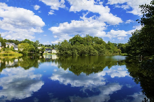Hofteich or Schönfelder Teich, it was used to supply water for the Freiberg mining industry,