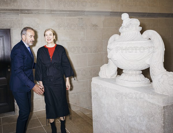 Hermann Parzinger, President AD, Prussian Cultural Heritage Foundation and Marion Ackermann,