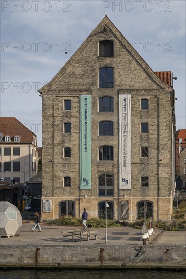 Cultural Centre Nordatlantikhaus or Nordatlantens Brygge, former warehouse, Strandgade,