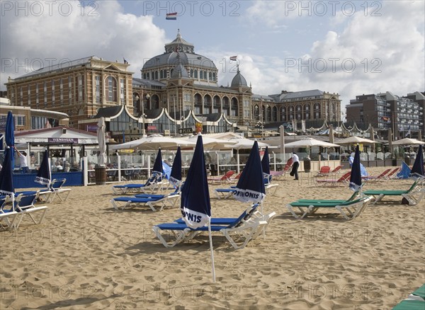Kurhaus hotel and beach Scheveningen, Holland