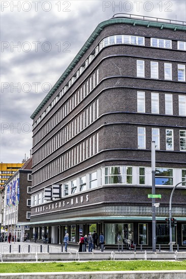 The city centre of Gelsenkirchen, Hans-Sachs-Haus, administrative seat of the city of