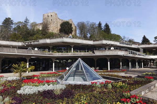 Kur- und Festspielhaus, Baden Castle, Badenweiler spa town, Markgräflerland, Black Forest,
