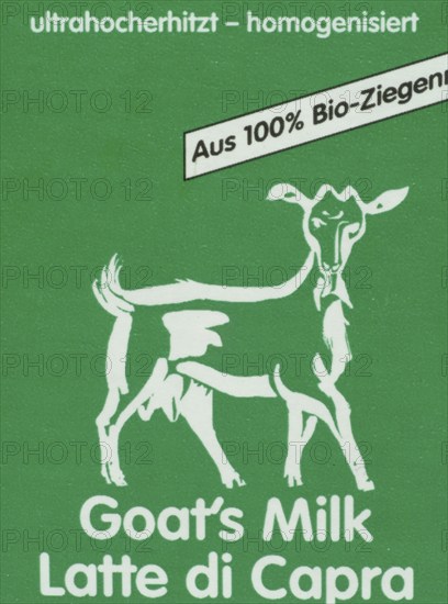 Goat's milk in a tetra pack