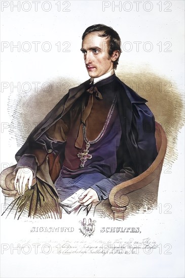 Sigismund Schultes (born 26 September 1801 in Vienna, died 1 March 1861) actually Johann Evangelist